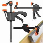 Močna hitra mizarska spona in objemka enoročni prijem 300mm