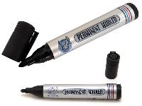 Črni permanentni 13cm marker za označevanje okrogel 2mm