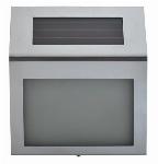 Inox solarna hišna številka 20cm