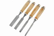 Set 4 lesenih dlet za rezbarjenje 300mm 6-24mm