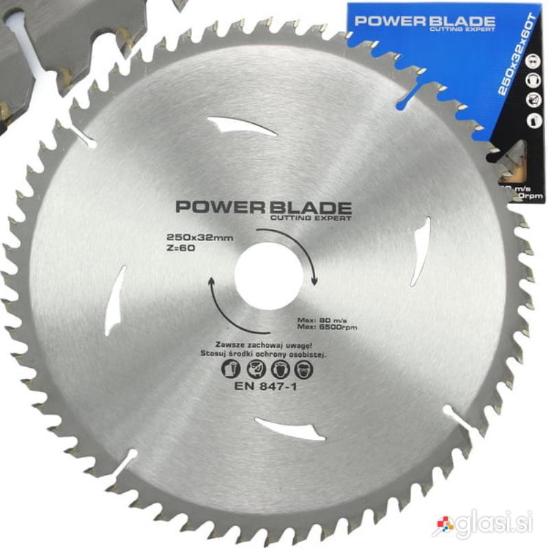 WIDIA rezalna plošča za les - žagin list 60 zob 250x32mm