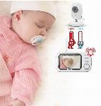 Baby Monitor aku. otroška varuška z video kamero in 3.2″ LCD zaslonom