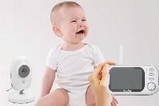 Baby Monitor aku. otroška varuška z video kamero in 3.2″ LCD zaslonom