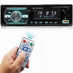 1DIN avtoradio 4x50W MP3 2x USB 3.0 Bluetooth 12V