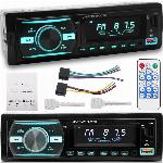 1DIN avtoradio 4x50W MP3 2x USB 3.0 Bluetooth 12V