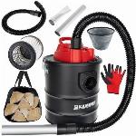 HEPA Industrijski kaminski sesalnik 15L za pepel 1200W + torba za drva