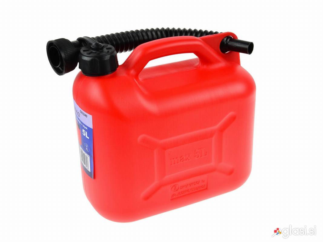 Plastična posoda za gorivo 5L HDPE