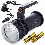 id-1002 Alu akumulatorska LED ročna svetilka CREE XP-E 300m