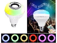 RGB LED žarnica 7W in bluetooth zvočnik + daljinski upravljalnik