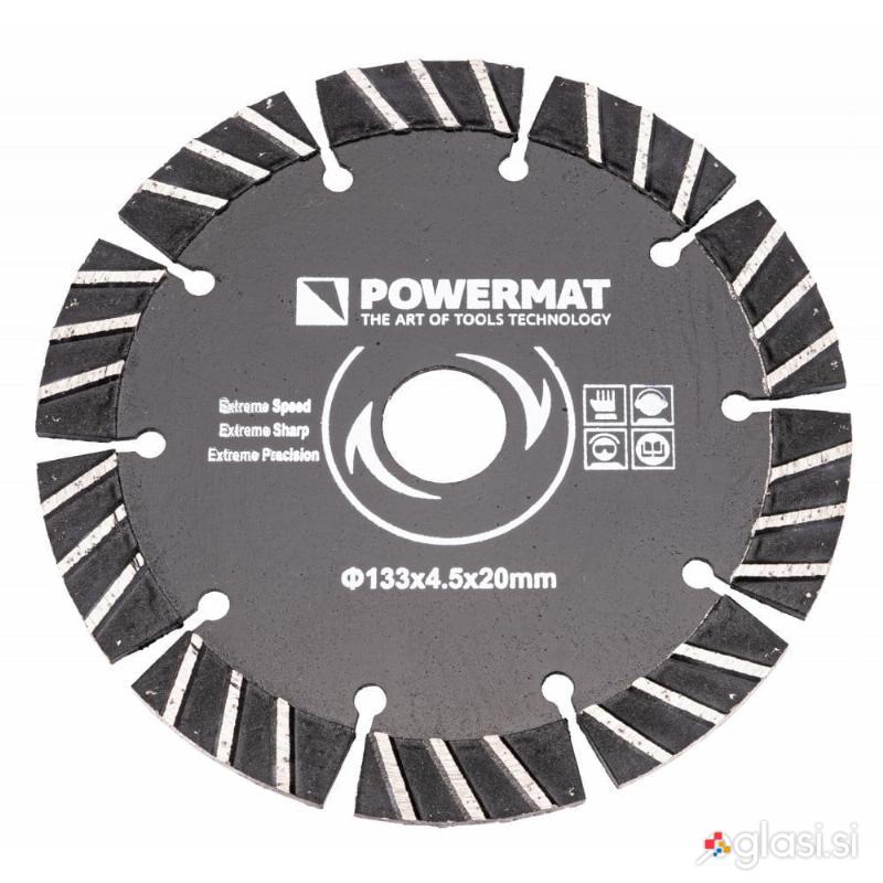 Diamantna segmentna rezalna plošča 133mm