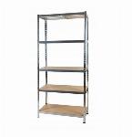 Kovinski regal 75×30×150cm brez vijakov - 175kg na polico