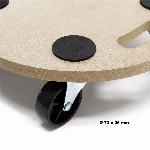 MDF pomična transportna plošča 380mm do 250 kg
