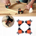 Set 4x hitre vzmetne kotne objemke do 22 mm - spone