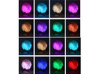 Akumulatorska LED RGB 3D luna z daljinskim upravljalnikom 19cm