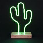 Namizna LED dekorativna svetilka Kaktus 3W USB 35cm