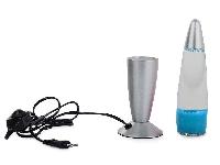 Dekorativna magma lava svetilka modra