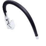 Enoročna armatura kuhinjska z gibljivo cevjo - krom