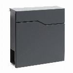 Poštni nabiralnik z režo - antracit 2