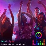 Set LED trak 10m spreminjajoče barve - glasbeni