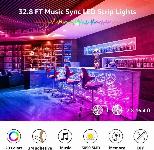 Set LED trak 10m spreminjajoče barve - glasbeni