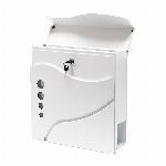 Poštni nabiralnik bel