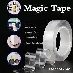 Obojestranski trak MAGIC TAPE za večkratno uporabo 30x100mm