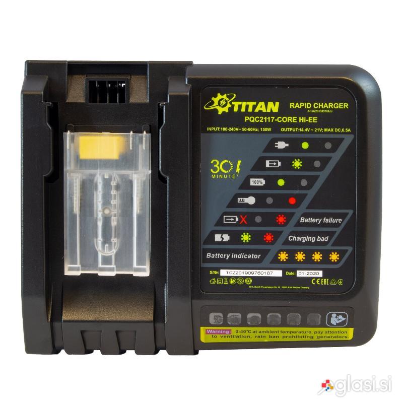Hitri polnilec TITAN PQC2117