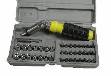 Set HEX gibljiv izvijač z račno