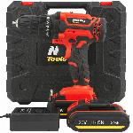 20V LED akumulatorski vijačnik 2x 2ah Li-ion + kovček