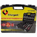 Set nasadnih 1/2 in 1/4 ključev 94 delne račne gedore