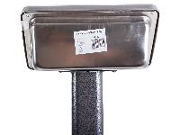 Kovinska digitalna elektronska tehtnica do 100kg - osvetljena LCD