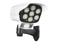 Solarna lažna kamera bela z SMD LED svetilko + senzor gibanja in upravljalec