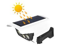 Solarna lažna kamera bela z SMD LED svetilko + senzor gibanja in upravljalec