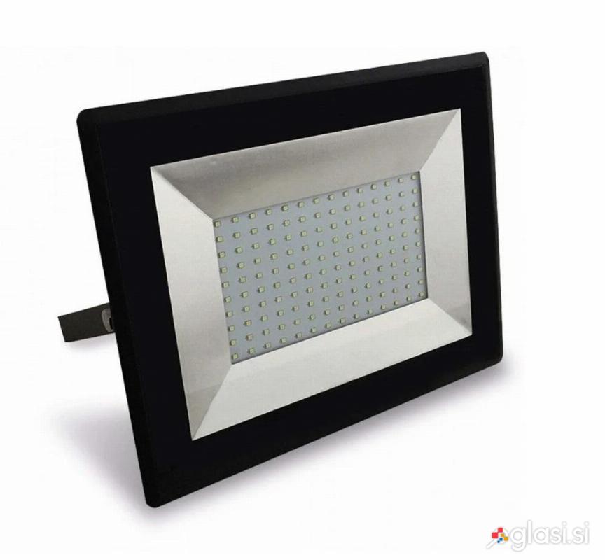 LED 50W reflektor črn 4000K