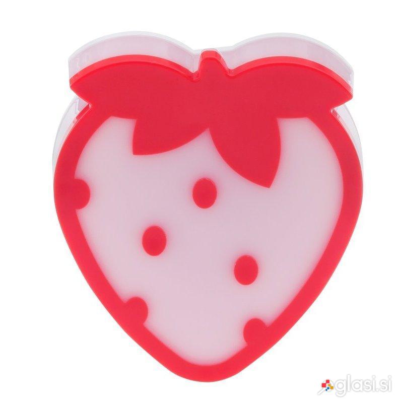 StarLicht velika nočna lučka - jagoda s senzorjem mraka