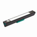 LED črna kotna svetilka za omare 180mm s senzorjem