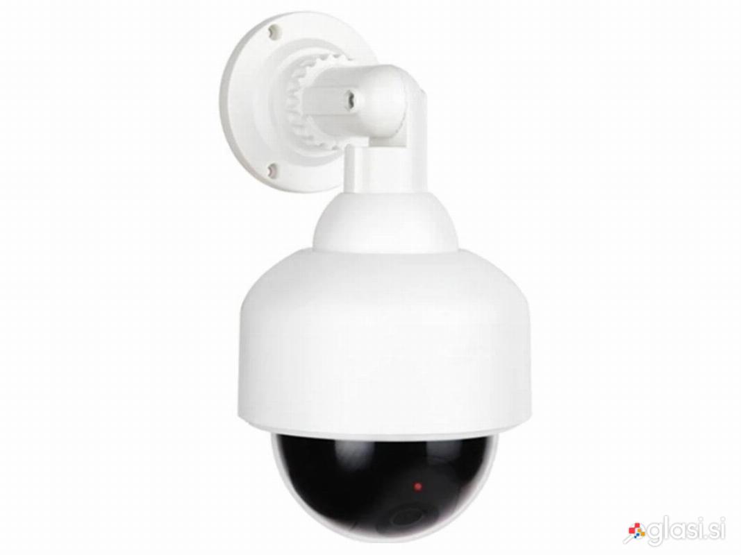 Lažna viseča dome kamera z LED bela