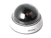 LED bela lažna kamera dome