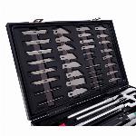 Set skalpelnih modelirnih nožev 56 kosov