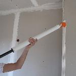 Fugirna tuba za bandažiranje in polnjenje spojev mavčnih plošč 101cm