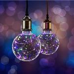 LED dekorativna žarnica RGB E27 G125