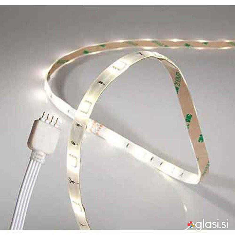 Set LED trak Bela svetloba IP20 5m 300LED - z napajalnikom 5000K