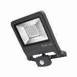 Zunanji LED 50W reflektor s senzorjem IP44 črn