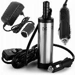 Potopna črpalka - pumpa 12V za tekočine in dizel + 220V adapter