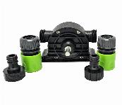 Pretočna vrtalna črpalka za vrtalnik - pumpa za vodo z priključki