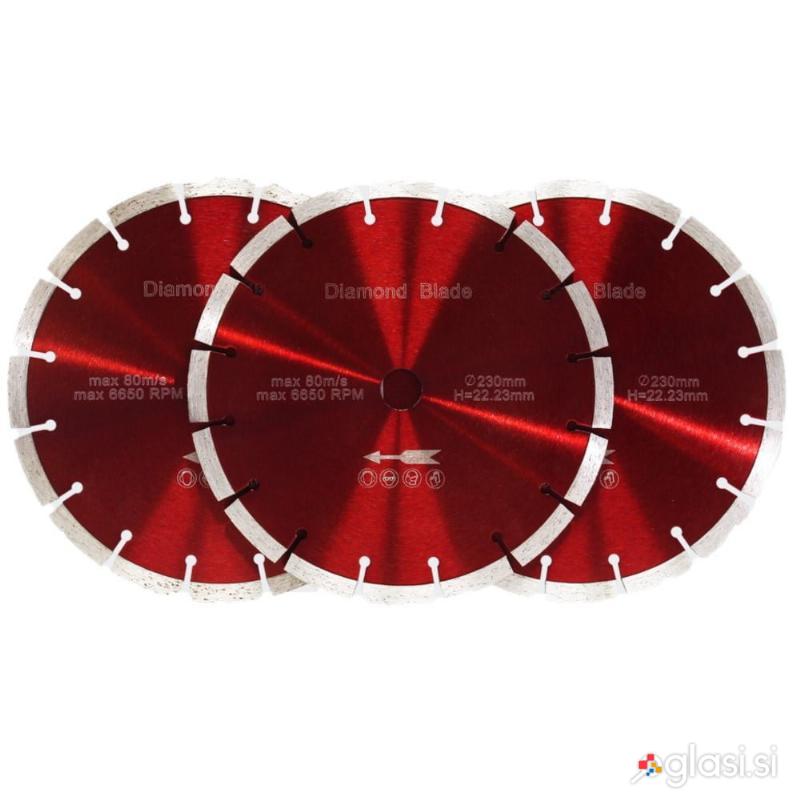 Diamantna turbo segmentna rezalna plošča 230mm TURBO