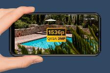 WIFI brezžična vrtljiva 3MPX videonadzorna kamera IR Connect C30 Tuya