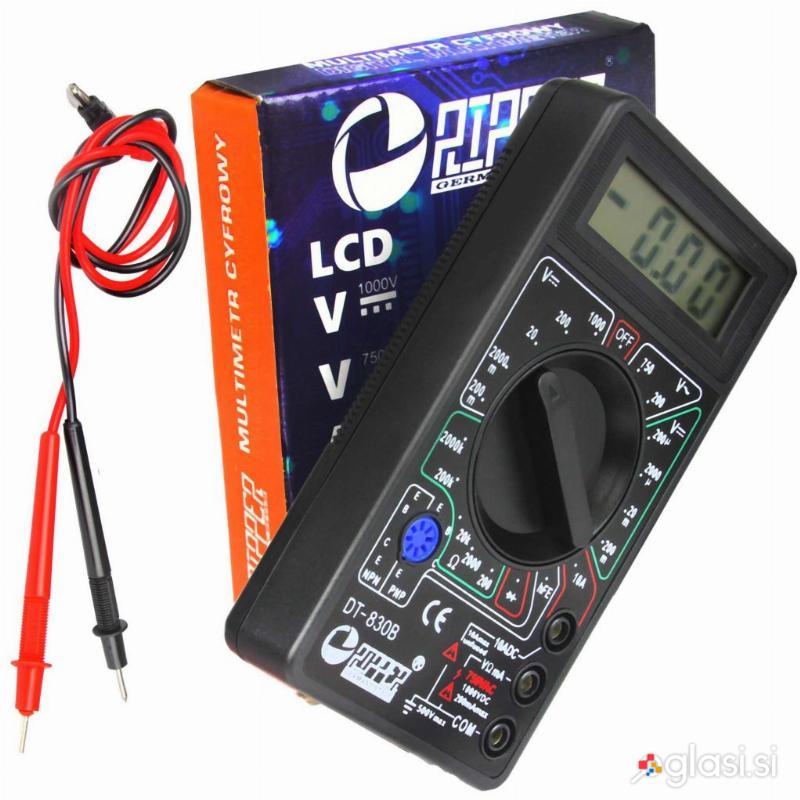 Univerzalni 10A digitalni multimeter z LCD