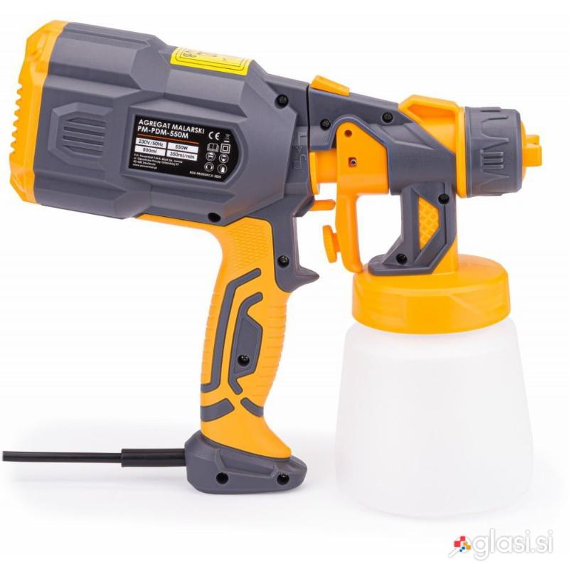 550W Električna pištola za barvanje 800ml