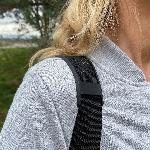Potovalna vodoodporna oxford torba 180L črna